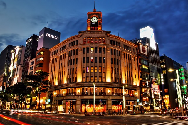 Ginza, một trong những địa điểm mua sắm tốt nhất thủ đô Tokyo Ginza, một trong những địa điểm mua sắm tốt nhất thủ đô Tokyo